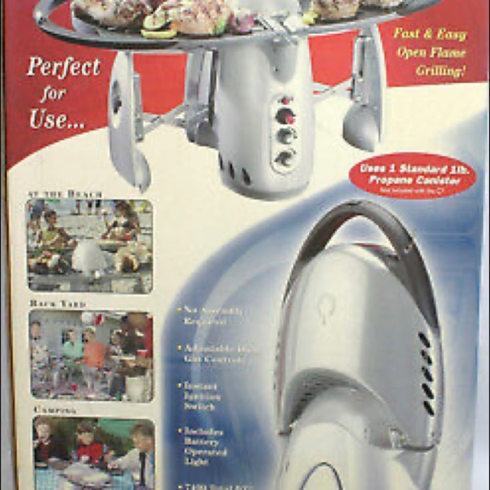 Thane tailgate compact camping Barbeque Grill